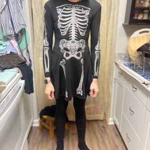 Spirit Halloween Skeleton Dress